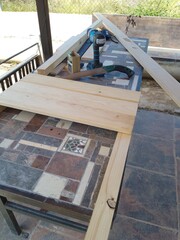 Construction of Outside Television Cabinet Cover