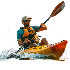Summer Fun, Kayaking on the River