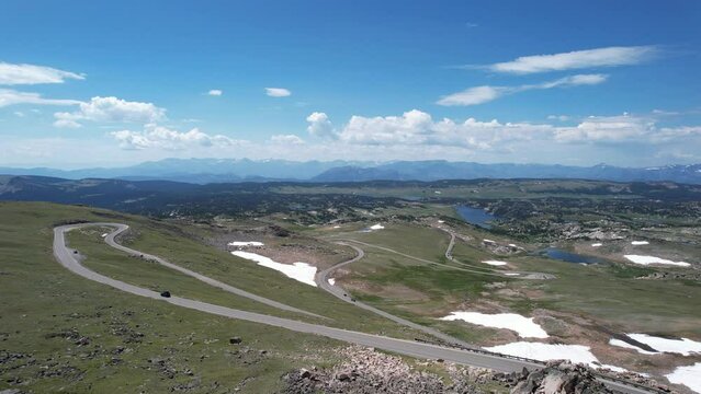 One of the popular and fascinating areas near Yellowstone National Park is the Beartooth Highway. This winding and sometimes challenging drive is populated with unique wildlife.