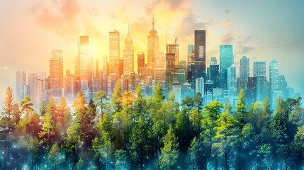 Sustainable Skyline Investing in Clean Energy for a Thriving Urban Landscape