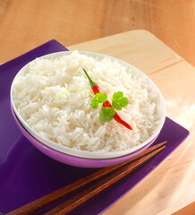 Basmati-Reis, Reis, Getreide, Asien, Schale, Chili,
