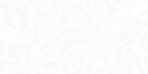 Topographic map background with geographic line map with elevation assignments.Modern design with White topographic wavy pattern design. Paper Texture Imitation of a Geographical map shades .