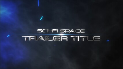 Epic Sci-Fi Action Movie Title Intro