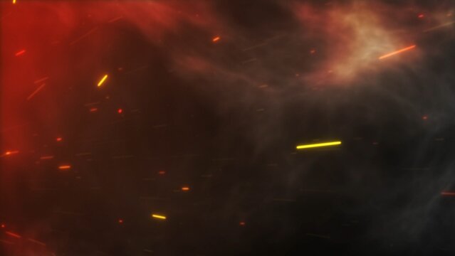 Explosive storm epic trailer background (customizable)