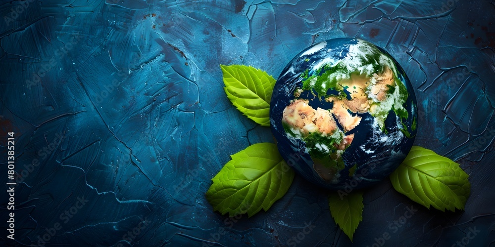 Poster sustainable development program for educators focusing on environmental conservation and renewable r