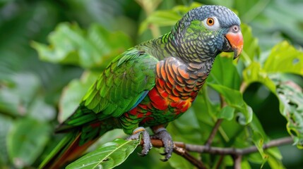 Rainbow Parrot