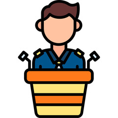 Freedom of speech Icon