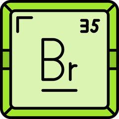 Bromine Icon