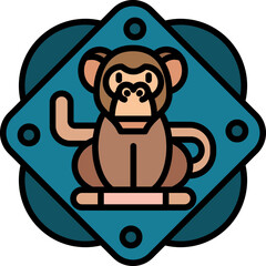 Monkey Icon