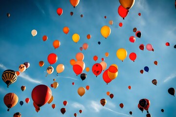 red and yellow balloons