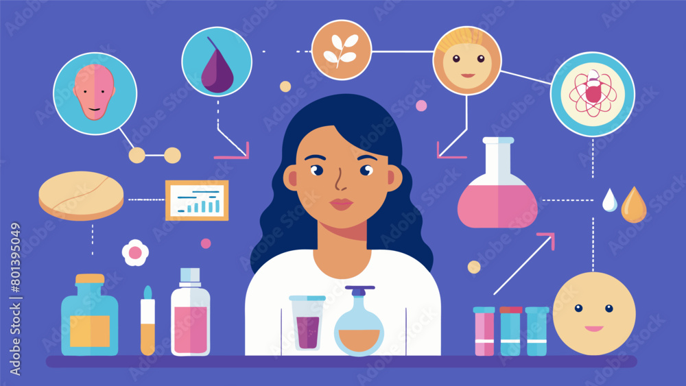 Poster the seminar delves into the science behind skincare explaining the different layers of the skin and 
