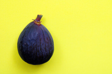 Beautiful and healthy purple fig fruit