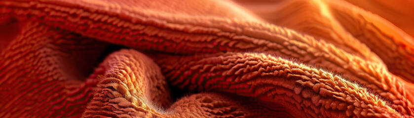 Soft Fleece Blanket: Close-Up of Textured and Soft Fleece Blanket with Cozy Comfort