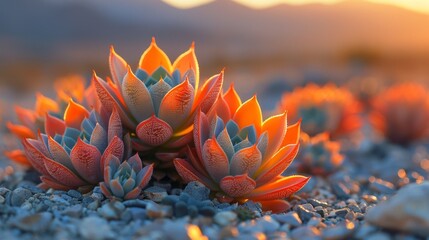 Transport viewers to the sun-baked landscapes of Mexico and the American Southwest with an image featuring Dasylirion, a genus of succulent plants renowned for their striking appearance and
