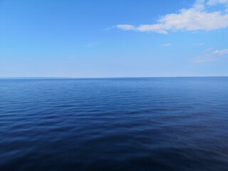 blue sky and sea