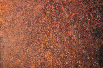rustic iron texture, brown rust on metal background
