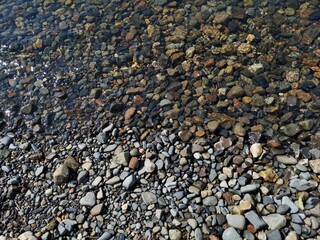pebbles on the beach