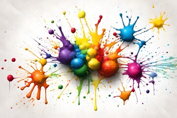paint splashes
