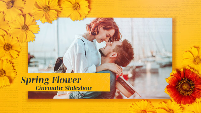 Spring Flower Cinematic Slideshow