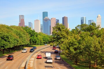Houston Majesty: Breathtaking 4K image of Texas' Most Populous City and Fourth-Most Populous City...
