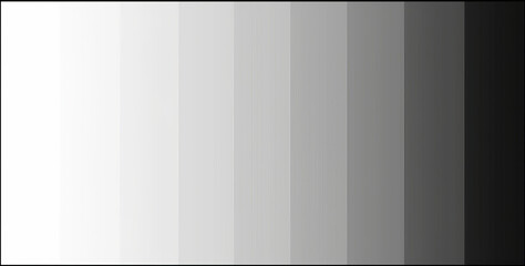 Monochrome gradients: Shades of gray from light to dark