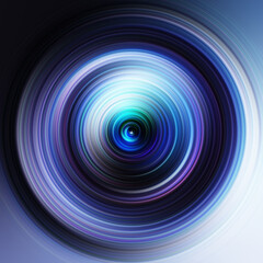 Colorful radial motion effect. Abstract rounded background. Color curves and sphere. Multi color gradient rings and circles wallpaper. Colored texture backdrop and banner.