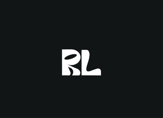 RL letter logo desigen and initial logo desigen