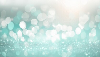 abstract blurred fresh vivid spring summer light delicate pastel blue turquoise white bokeh...