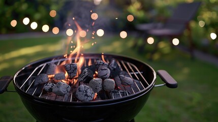 Flames Dancing: A Succulent Feast on the Grill