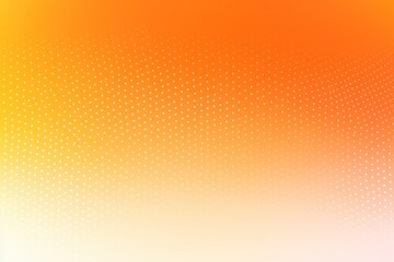 Orange halftone gradient background with dots elegant texture empty pattern with copy space for product design or text copyspace