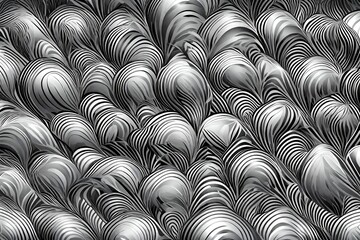 black and white seamless pattern