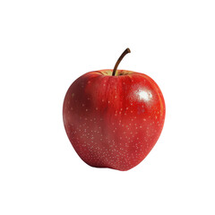 Red apple isolated on PNG background