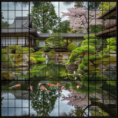 Release the Wild: Animals Roam Free in a Tranquil Japanese Garden in Kyoto