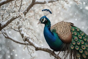 An image of a Peacock