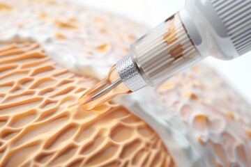 A microneedling procedure in which microneedles are inserted into the skin to stimulate the natural process of cell turnover and improve skin tone
