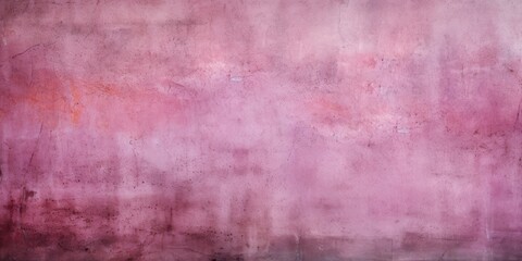 Pink wall texture rough background dark concrete floor old grunge background painted color stucco texture with copy space empty blank copyspace 