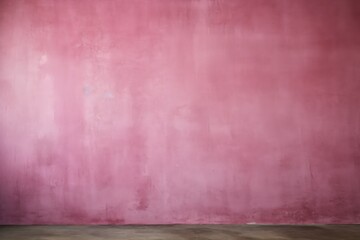 Pink wall texture rough background dark concrete floor old grunge background painted color stucco texture with copy space empty blank copyspace 
