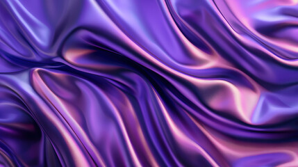 Obraz premium Smooth Silk Pillowcase: Close-Up of Smooth and Textured Silk Pillowcase with Luxurious Comfort