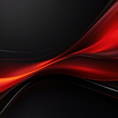 Red black white glowing abstract gradient shape on black grainy background minimal header cover poster design copy space empty blank copyspace
