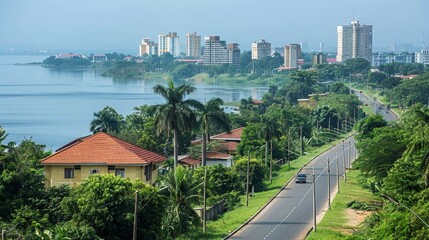 Libreville Lush Landscapes Skyline