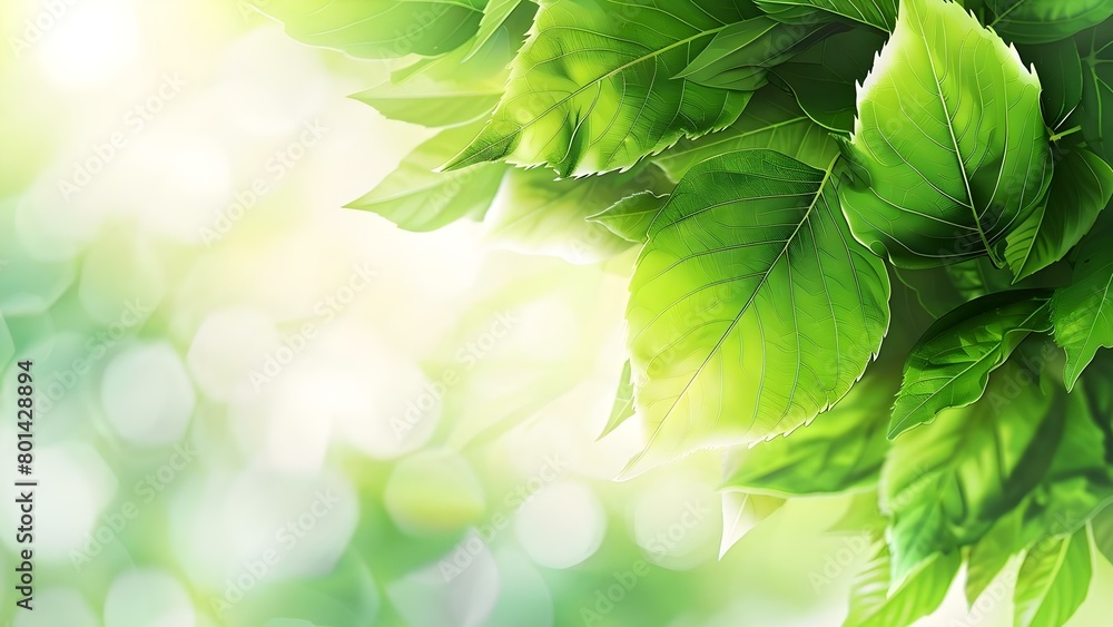 Aufkleber digital tools for creating leaf elements in abstract sustainable environment design. concept digital