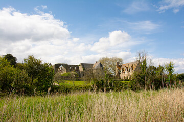 L'abbaye de Beauport pr&egrave;s de Paimpol en Bretagne - France
