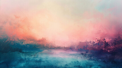 Ethereal mists of color float and fade, painting a serene landscape of mesmerizing abstraction.