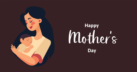 Happy Mother's Day vector design
