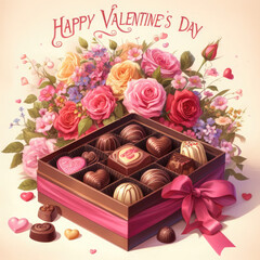 Generative Ai Valentine Celebration days, Valentine's day celebration, valentine's day celebration, Valentine's Day chocolates, Valentine's Day flowers and chocolates, Valentine's Day gifts, valentine