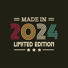 Made in limited edition tshirt design