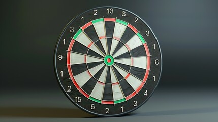 Classic darts on a gradient background for recreation and sport