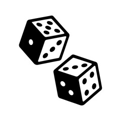 Vector icon for dice logo