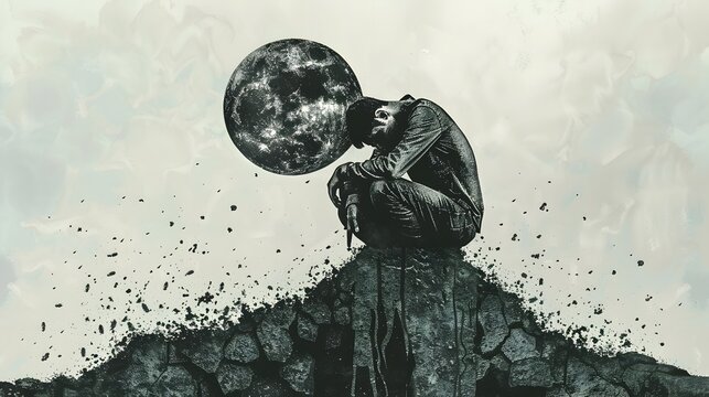 Collapse of Hope: A Depicting the Descent into Despair and Nihilism