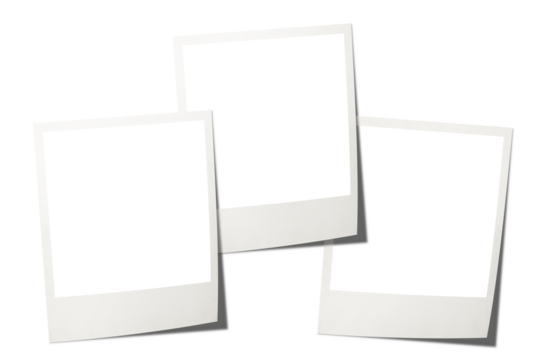 a polaroid card blank on the png backgrounds.